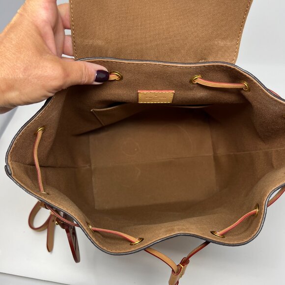 🤩😍🌟 SUPER CONDITION*AUTHENTIC Louis Vuitton Montsouris PM Backpack Monogram‼️ - Picture 12 of 16